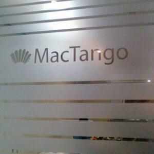 Diseño esmerilado de logotipos